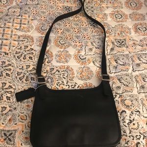 Black Coach crossbody